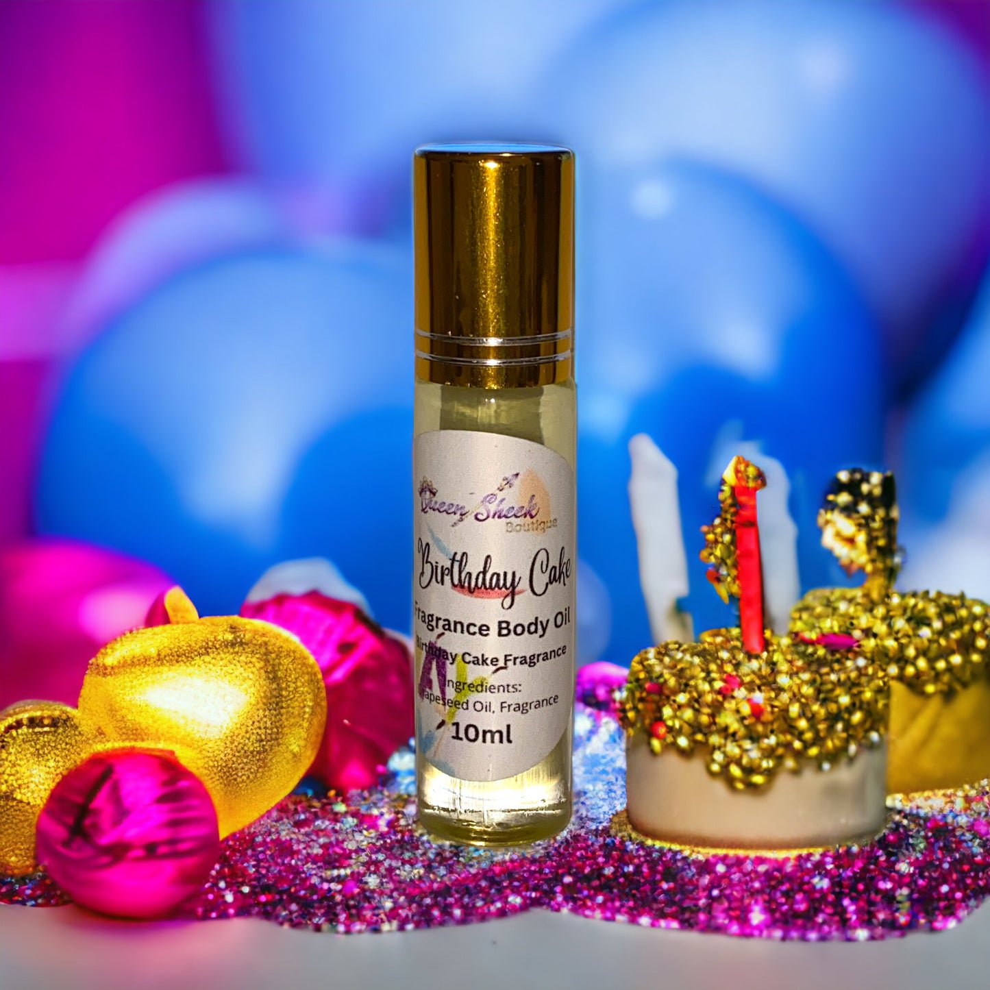 Birthday Cake Fragrance Body Oil