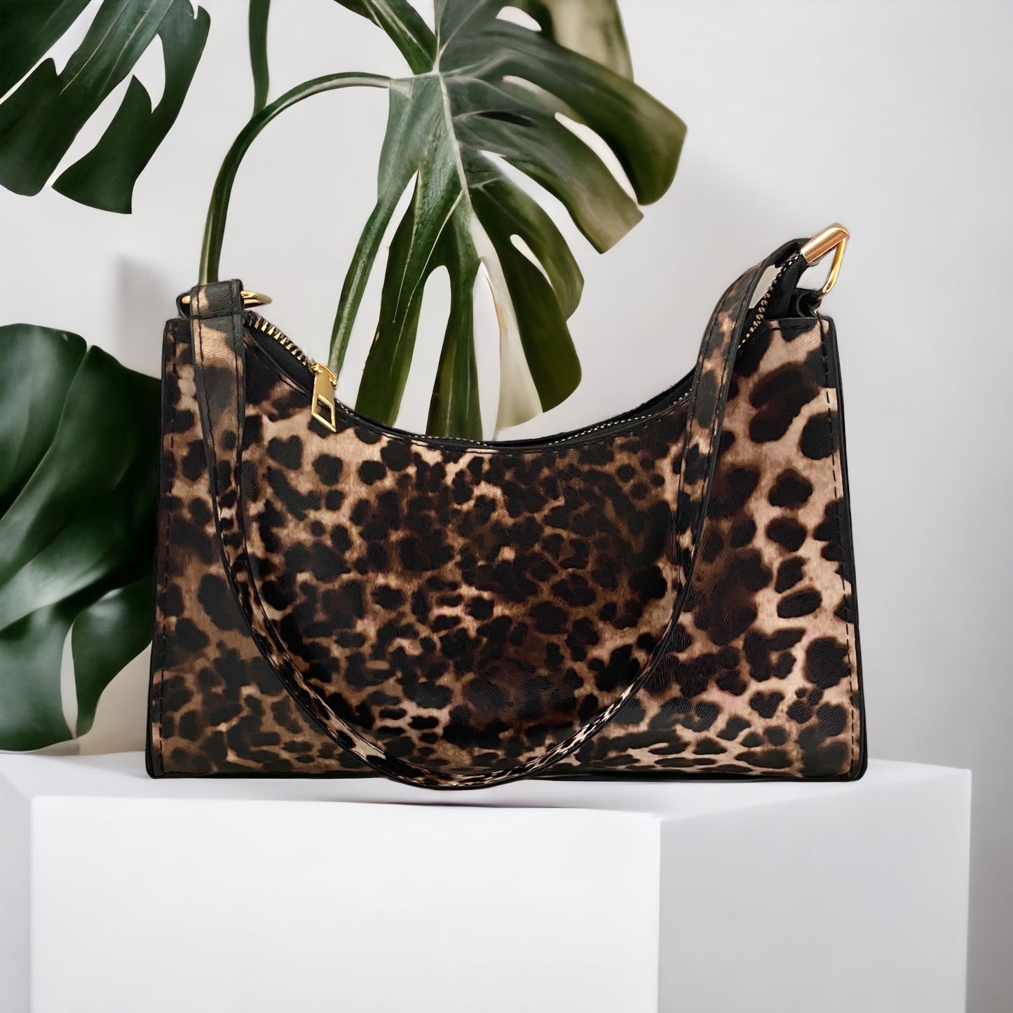 Bolsos de hombro con estampado animal