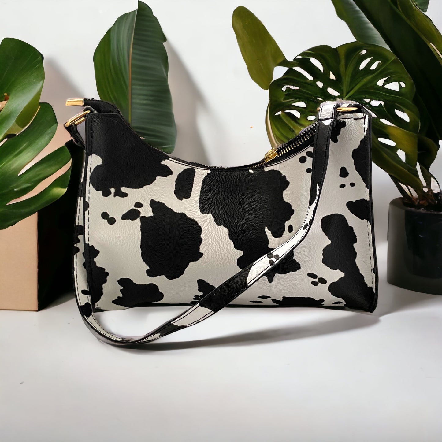 Bolsos de hombro con estampado animal